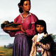 A portrait of two Chitimacha by French-born painter François Bernard (1870).